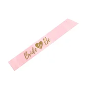 PartyDeco Lenta - Bride Squad bela roza