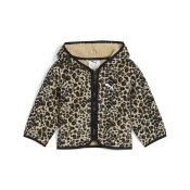 Puma Minicats Sherpa Jacket Toddlers, White, Size 1-2Y, Clothing