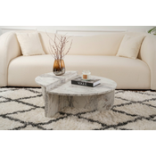 HANAH HOME Sto za dnevnu sobu Orion Freesia Marble