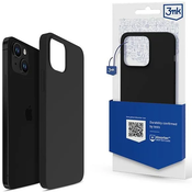 3MK Silicone Case iPhone 13 mini 5,4 black (5903108499033)