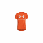 Under Armour sportska majica s logom, djecja, XS, narancasta