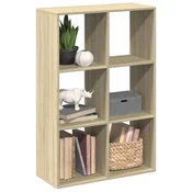 Sobna pregrada / regal za knjige 69,5x29x103,5 cm drveni