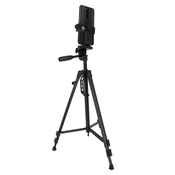 LINQ Stojalo za pametni telefon, fotoaparat, fotoaparat, nastavljiv od 48 cm do 145 cm LinQ črna, (20524291)