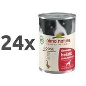Almo Nature Holistic Single Protein - raca - 400 g 24 x 400 g