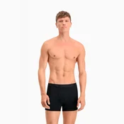 PUMA Sport Mens Microfiber Boxers 2 Pack, Black