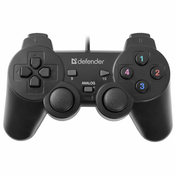 Gamepad Defender Omega, 12 tl., USB, crni, vibrirajući, Windows R XP/VISTA/7/8/10