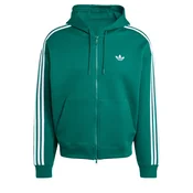 ADIDAS ORIGINALS Jopa na zadrgo Adicolor Spacer smaragd/bela