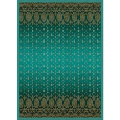 Bassetti OKRASNA ODEJA GOLD DECOR 240/250 cm zelena