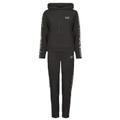 EA7 Emporio Armani Športna trenirka  črna / bela