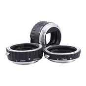 INF 3-paket 21 mm 31 mm 13 mm adapterja obroča za makro objektive za fotoaparate DSLR Canon EOS Silver, (21247710)