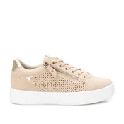 Xti za ženske. 14222902-BEIGE Superge 142229 beige (39), Bež, Ravna stran, Čipke, Priložnostno