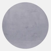 XXXL Preproga Z Visokim Florom Pouffy, Siva, 120cm