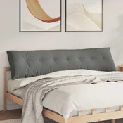Jastuk za leda Tamno siva 200 x 50 cm Mikrofiber tkanina