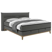 Premium Living Postelja Z Vzmetnico Smile, Antracit, 180x200
