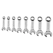 NEO Tools Ravni ključ kratki 8-19 mm, komplet 8 kosov | NEO 09-791