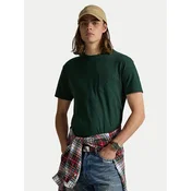 Polo Ralph Lauren Majica 710671438460 Zelena Custom Slim Fit