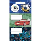 Etiketa za zvezek kids boys 10/1