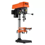 VEVOR Namizni vrtalni stroj 3048 mm 750W spremenljiva hitrost 0-45 stopinj nagibna delovna miza