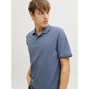 JJ Rebel Muška polo majica 12271166, Sivo-teget