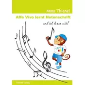 Affe Vivo lernt Notenschrift und ich lerne mit!