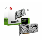 MSI - VGA MSI RTX 4070 SUPER 12G VENTUS 2X WHITE OC