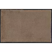 wash+dry PREDPRAŽNIK Taupe 60/90 cm potiskano rjavosiva