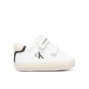 Mehki čeveljčki za dojenčke Calvin Klein V0B9-83437-1582 Bela