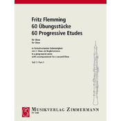 FLEMMING:60 PROGRESSIVE ETUDES FOR OBOE PART 1