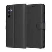 Etui Techsuit Leather Folio za Samsung Galaxy A15 - črn