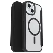 Ovitek OTTERBOX REACT FOLIO APPLE IPHONE/15/14/13 BLACK CRYST-CLEAR/BLACK (77-97827)