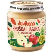 Juvitana kašica kruška i jabuka 128g