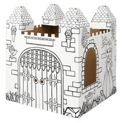 Playhouse, bojanje, karton, FELLOWES, Castle 100142506