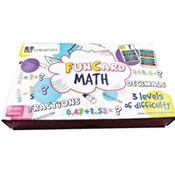 Fun Card Math (ułamki zwykłe, ułamki dziesiętne)