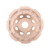Diamantna brusilna plošča Extol Industria; 115 mm × 22,2 mm, dvovrstna