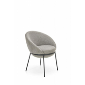 eoshop Oblazinjen jedilni stol K482, siva