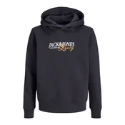 Jack & Jones Junior Majica JJJADE nočno modra/oranžna/bela