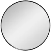 SONNENH Stensko ogledalo, 60 x 60 cm, aluminij, črna, 61 x 1 x 61 cm, za opremo prostora