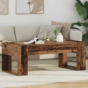vidaXL Klubska miza Star les 110 x 50 x 41 cm Konstruiran les