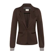 Kaffe Blazer KAKinnie temno rjava / bela