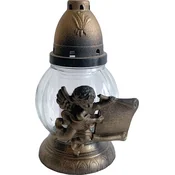 Sveča steklena svetilka - 45 g angel