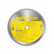 EVOLUTION Žagin list, 355mm, 90 zob, TCT, za nerjaveče jeklo