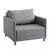 JYSK Chair bed NORODDEN light grey