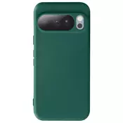 AVIZAR Ovitek za Google Pixel 10 Pro iz mehkega silikona, mehak na dotik, Temno zelena, (5000189010)