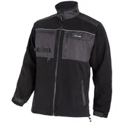 slomart Lahti Pro delovna flis jakna s ojačitvami, črna, 3XL
