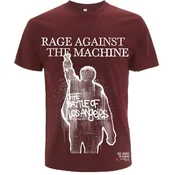 Rage Against The Machine BOLA Album Cover (Back Print) Maroon Red M Majica