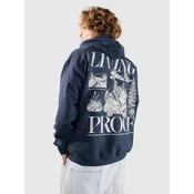 Dravus Living Proof Hoodie vintage blue dusk