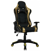 Stolica za gejmere - Ultra Gamer (zlatno - crna)