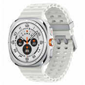 SAMSUNG pametna ura GALAXY WATCH7 ULTRA LTE (SM-L705FZWAEUE), Titanium-bela