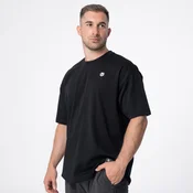 Polleo Mens Forge Oversized Short Sleeve T-Shirt, Black - S/M