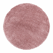 Rožnata okrogla preproga o 200 cm Fluffy – Ayyildiz Carpets